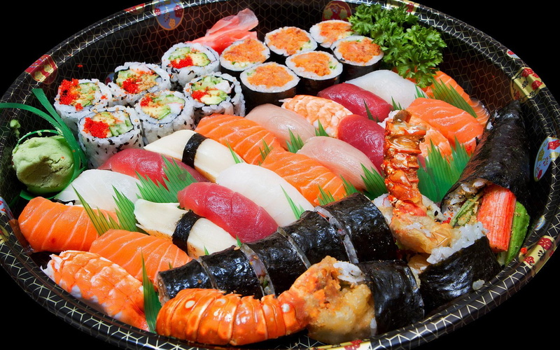 pictures, 720P, sushi, food