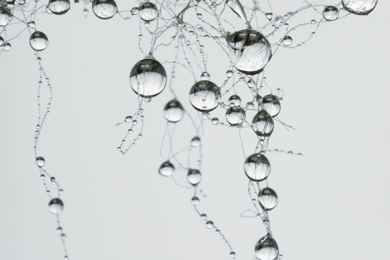 shape, purity, no people, bubbles, pearl, reflection, villa, freshness, geometric shape, studio shot, gray, 2K, hanging, drop, cut out, white background