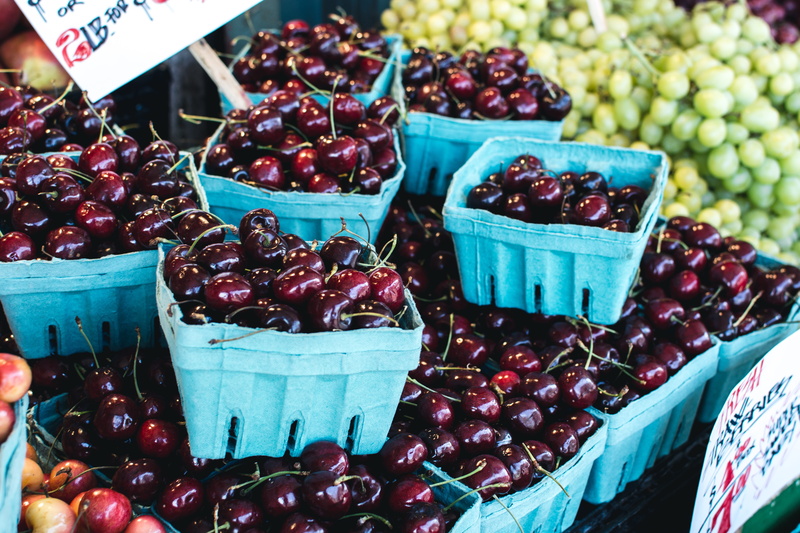 retail, red, food, sale, cherries, outdoors, variation, farmers market, day, choice, food and drink, wellbeing, market, for sale, organic, nature, no people