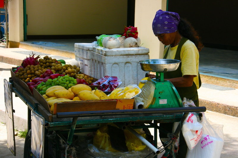 food, healthy, stand, outdoors, retail display, consumerism, healthy eating, local, female, person, green, farmers market, wellbeing, freshness, market