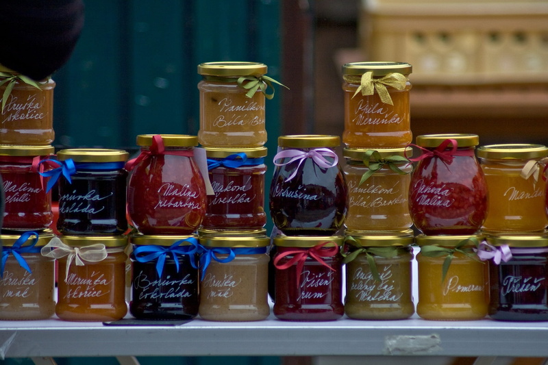 sale, clear, organic, jelly, delicious, container, berry, market, season, jar, glass, glass - material, variation, homemade preserves, transparent, sweet