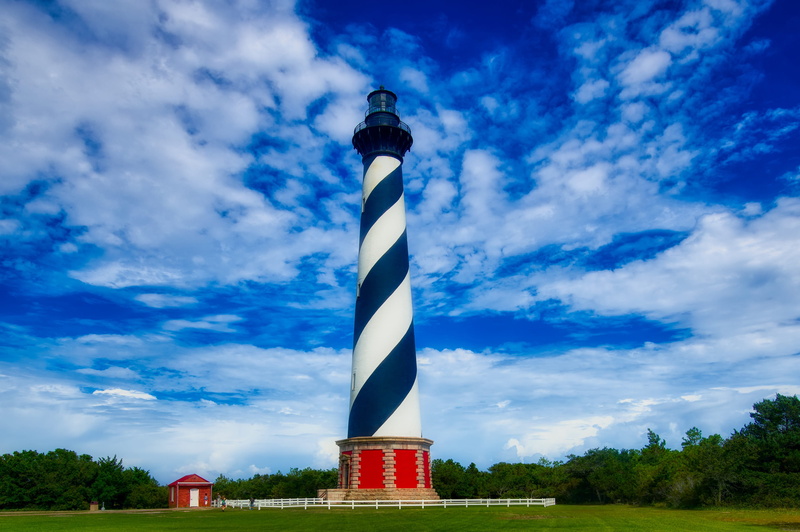 security, built structure, guidance, plant, tourism, blue, outdoors, america, 4K, landmark, architecture, historic, tree, rural, tower, day, lighthouse