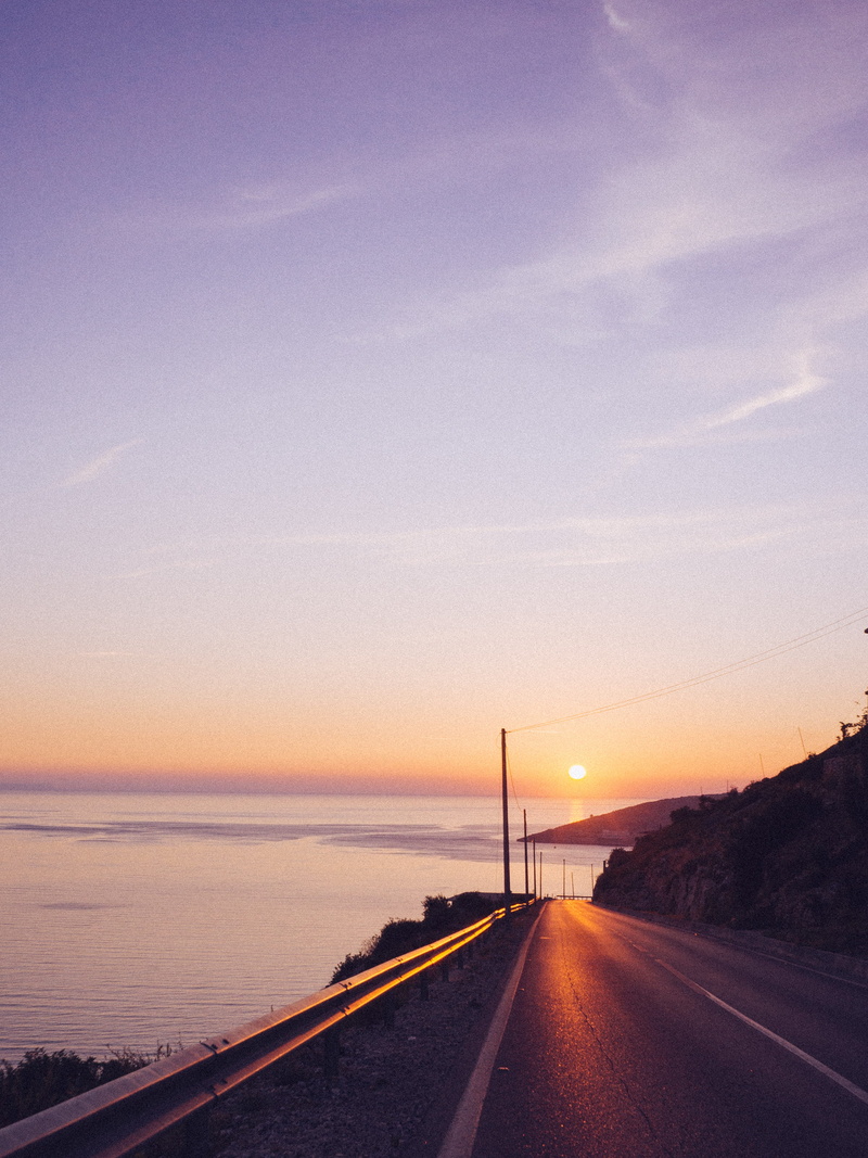 tranquility, coastline, copy space, outdoors, way, distance, day, water, the way forward, 2K, nature, direction, horizontal, transportation, sign, scenics - nature