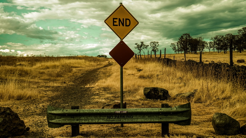 street, road, rural Scene, landscape, tree, no People, yellow, communication, blue, green Color, warning Sign, sign, nature, direction, directional Sign
