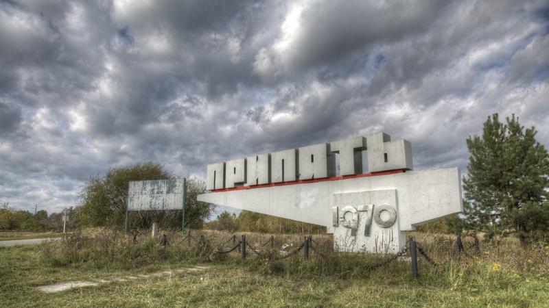 gray, plant, landscape, blue, color Image, Ukraine, concrete, run-Down, day, no People, weathered, 1970, sign, business, storm, cloud - Sky, old, text