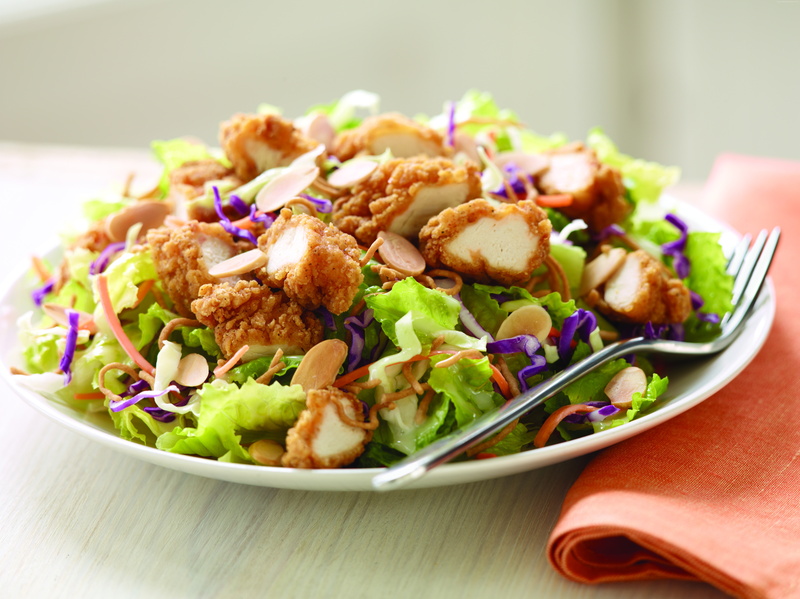 Chicken salad, cabbage, nuts, 8K