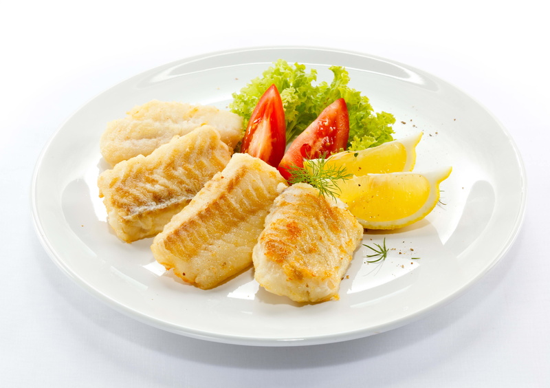 appetizer, lemon, food, salmon, fish, temptation, cloves, food And Drink, high angle view, tomato, fillet, garnish, white, plate, roasted, 5K, crockery