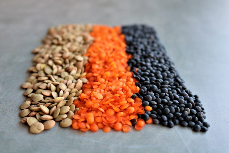 wellbeing, indoors, freshness, still life, seed, lentils, cooking, selective focus, vegetarian, food and drink, healthy eating, dried food, tricolora, ingredients