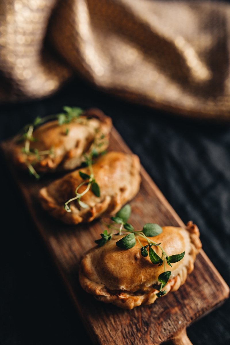 no people, ready-to-eat, focus on foreground, polish food, bread, selective focus, food, indoors, table, pierogi, pierogies, meal, plant, food and drink