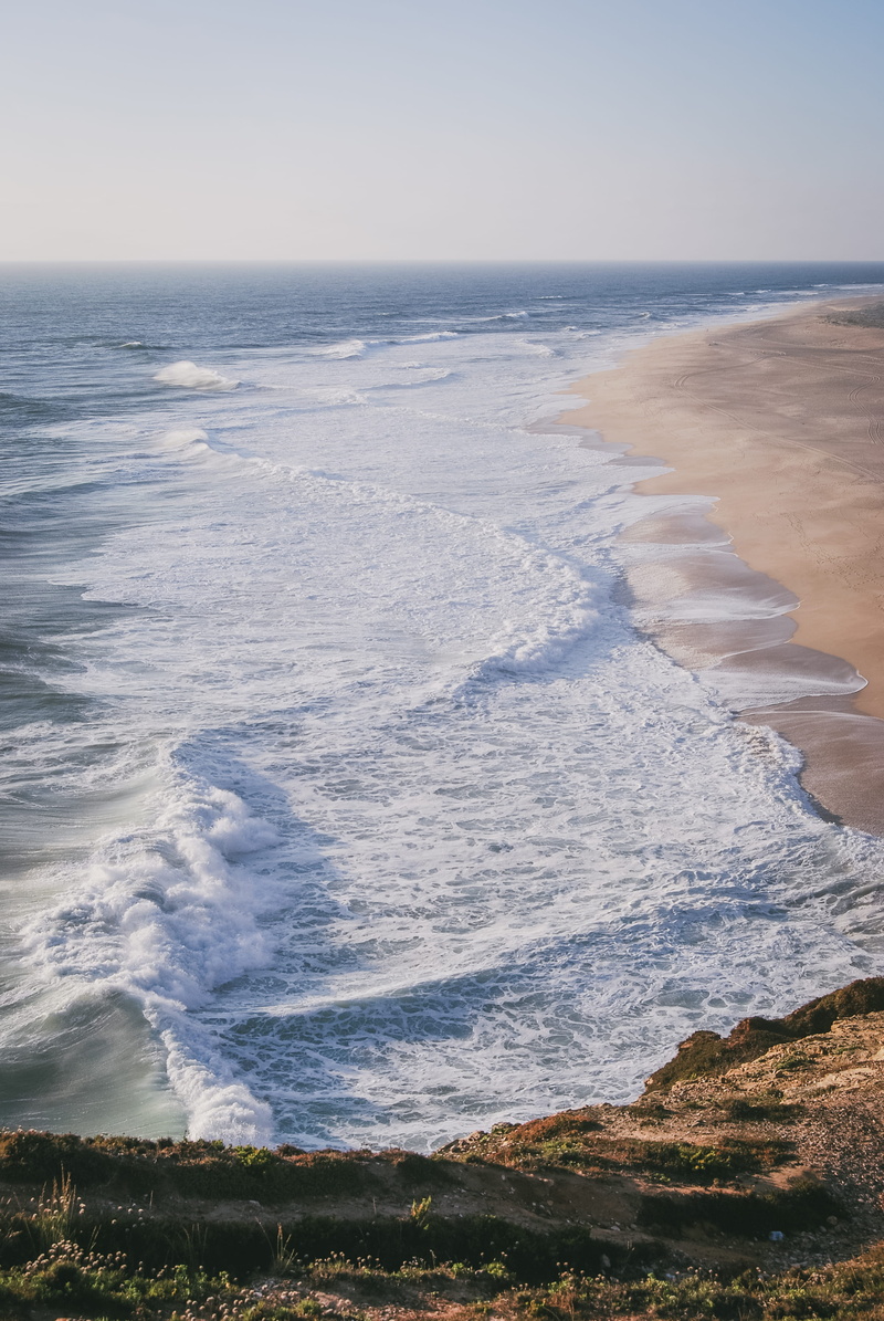 beach, sport, motion, algarve, huge waves, outdoors, giant waves, wave, aquatic sport, horizon over water, ocean, water, portugal, lighthouse, surfing