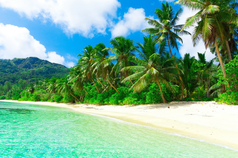 nature, tourism, landscape, the ocean, day, exoticism, sunny, lagoon, land, scenics - nature, vacation, idyllic, beauty In Nature, sky, tranquility, paradise