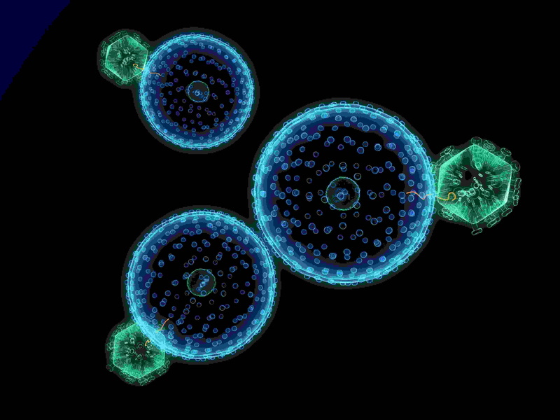 genetics, circle, detail, shape, Medicine, studio shot, Virus, indoors, bubble, no people, nature, psychedelic, design, freshness, close-up, water, Biology