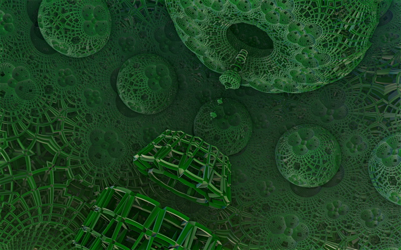 textile, metal, chandelier, abstract, technology, biology, close-up, green Color, pattern, fractal, bacterium, magnification, science, green, nature, 2K