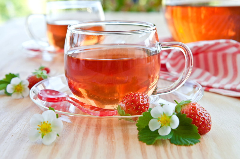 rose Hip, tea, honey, liquid, nature, teacup, strawberries, strawberry, clear, fruit, herbal Tea, food, sweet Food, gourmet, red, saucer, food and drink