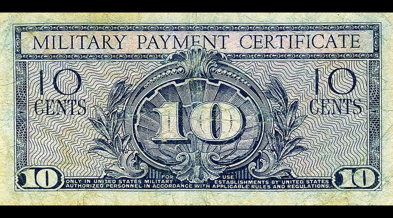 720P, Currencies, Military payment certificate