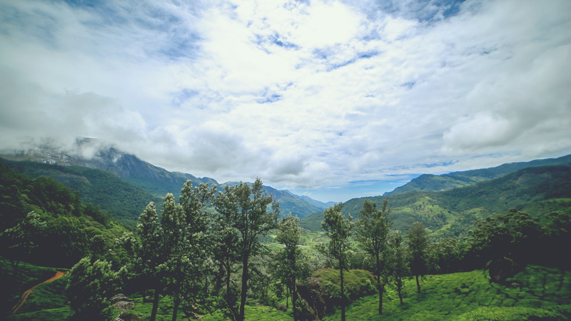 nature, sky, environment, land, green, day, green color, growth, scenics - nature, kerala, mountain range, outdoors, scenery, 5K, idyllic, mountain, tranquility