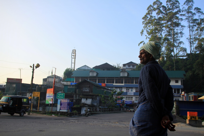 lifestyles, culture, india, munnar, clear sky, building exterior, city, one person, kerala, tower, landmark, building, town, standing, men, skyline, man