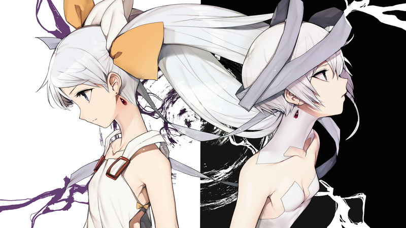 Ulith, Selector Infected WIXOSS, Tama, white dress, anime girls, 1080P