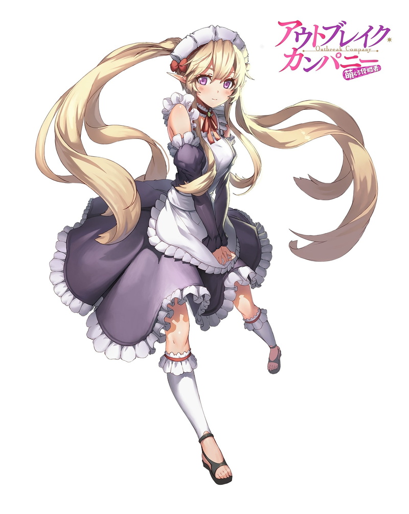 Outbreak Company, anime girls, 1080P, Myucel Foaran