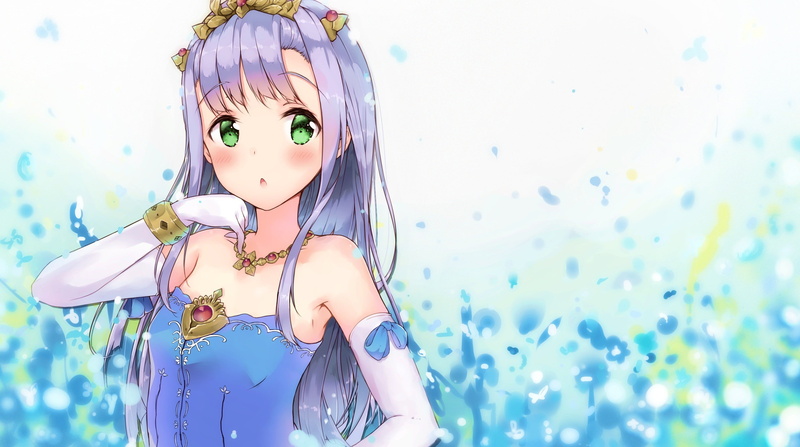 Petralka Anne Eldante III, 2K, Outbreak Company, green eyes, anime girls, dress, anime