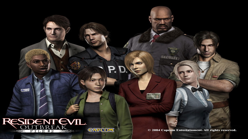 resident evil outbreak file 2, 1080P