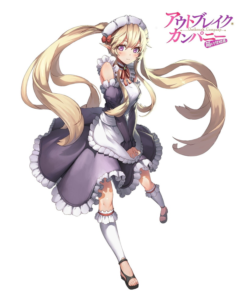 Anime Girls, Outbreak Company, Myucel Foaran, 1080P