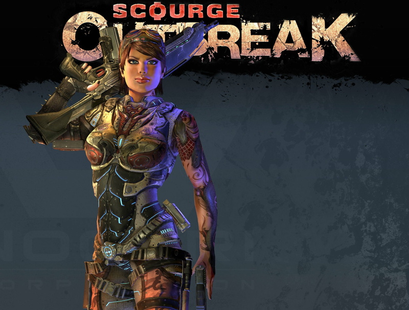 1080P, scourge, shooter, outbreak, fighting, action, steampunk, sci fi