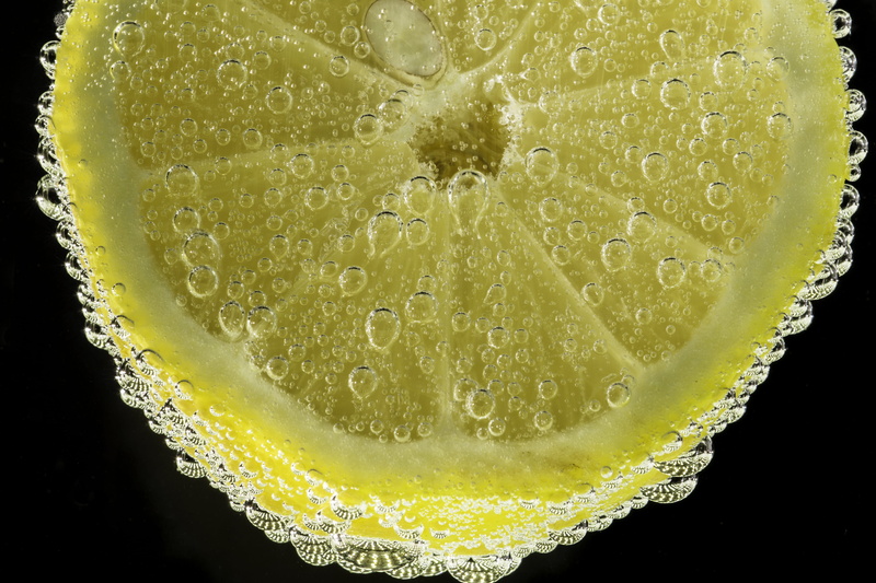 refreshment, lime, water, food and drink, studio shot, close-up, yellow, no people, citrus fruit, tonic water, bubble, citrus, juicy, juice, fruit, h2o