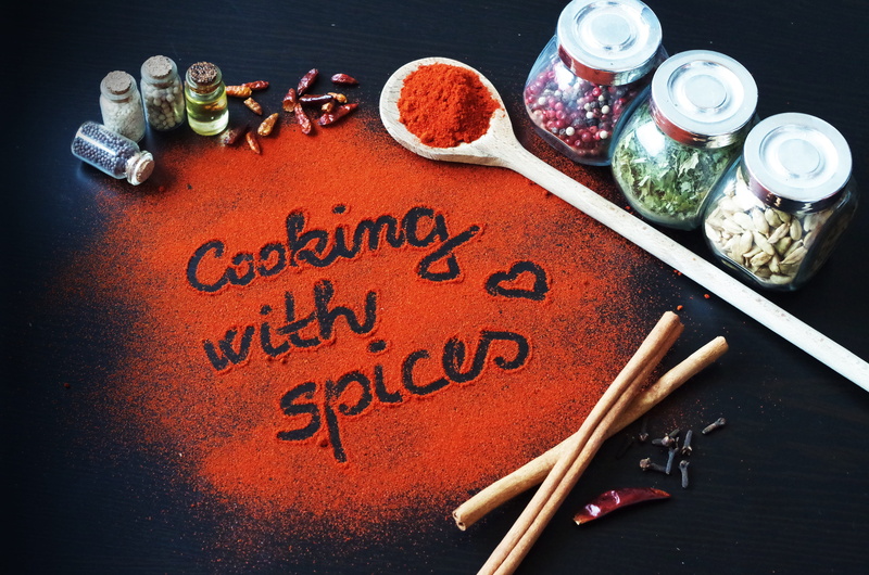 red, soy sauce, colorful, food and drink, no people, container, day, indoors, text, healthcare and medicine, Paprika, 4K, colorful spices, small group of objects