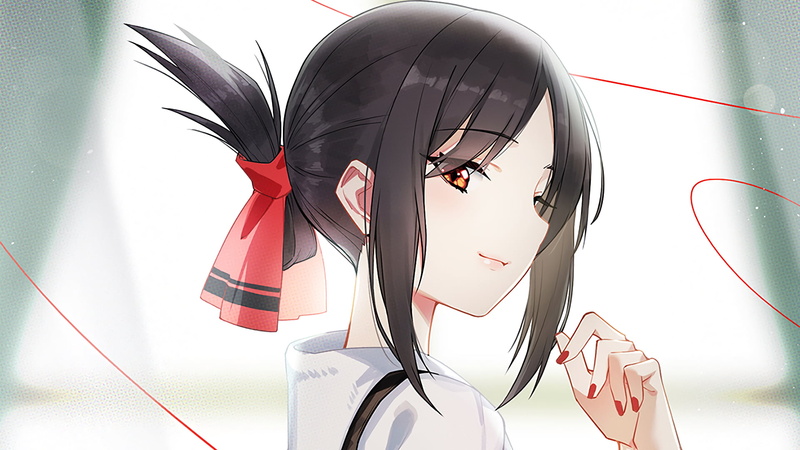 1080P, looking at viewer, Kaguya-Sama: Love is War, Kaguya Shinomiya, anime girls, anime