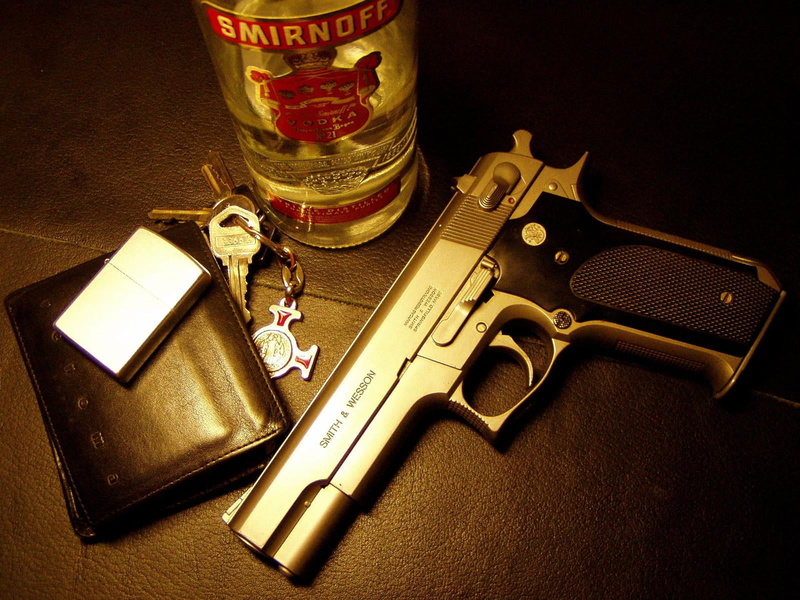 handcuffs, safety, military, indoors, single Object, black background, gangster, weapons, handgun, metal, communication, close-up, weapon, key, organized Crime
