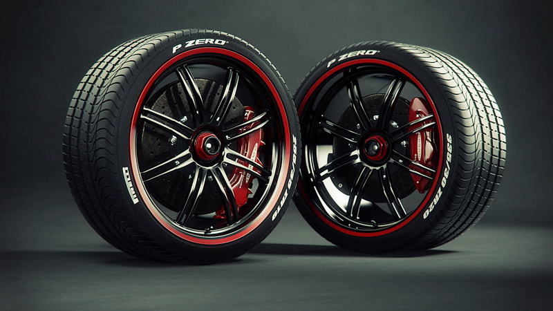 speed, disc, industry, wheel, land Vehicle, shiny, 1080P, caliper, black, motor vehicle, retail, equipment, indoors, Pirelli, brake, brake disc, vehicle