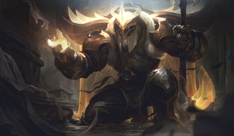 art, Alex Flores, location, League of Legends, 1080P, fantasy, Arclight Yorick, Riot Games