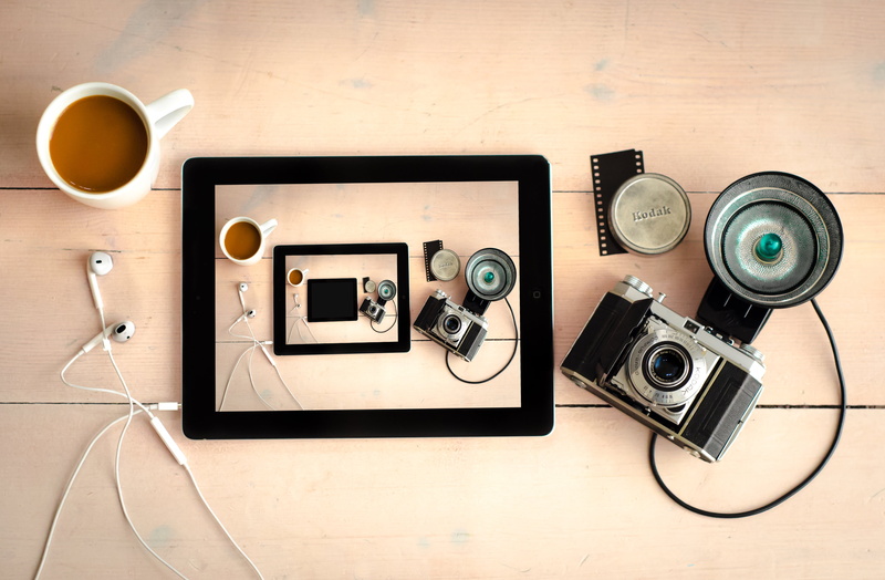 ipad, connection, photography, technology, black, flash, creative, electronics industry, lens, digital camera, wireless technology, old-fashioned, 4K