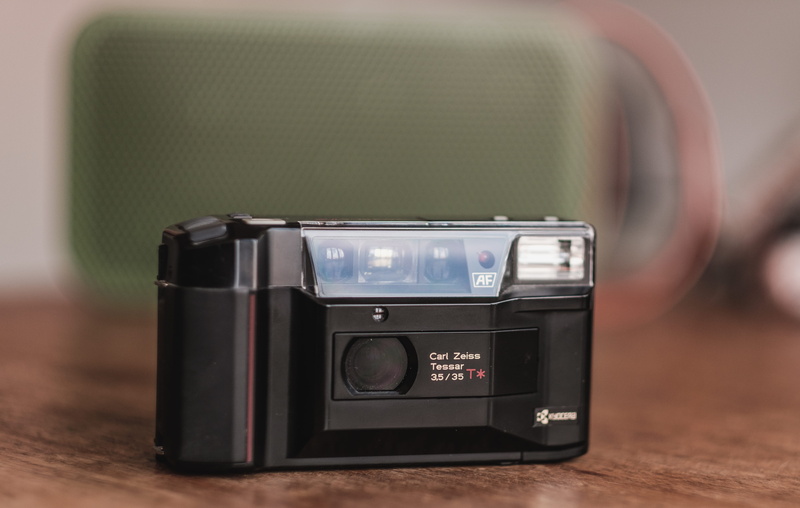 communication, indoors, photography themes, film, music, flash, close-up, antique, table, wireless technology, single object, camera - photographic equipment