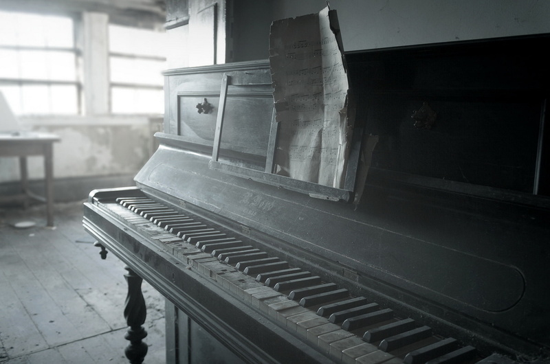 music, old, piano, musical instrument, 1080P