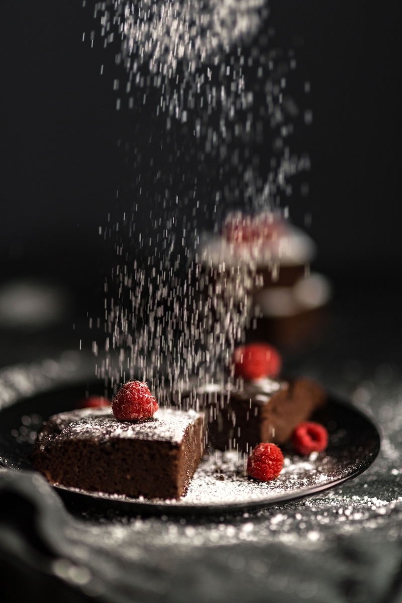 sweet, chocolate, raspberries, food, temptation, PEANUT BUTTER, fruits, unhealthy eating, selective focus, no people, freshness, dessert, 5K, delicious
