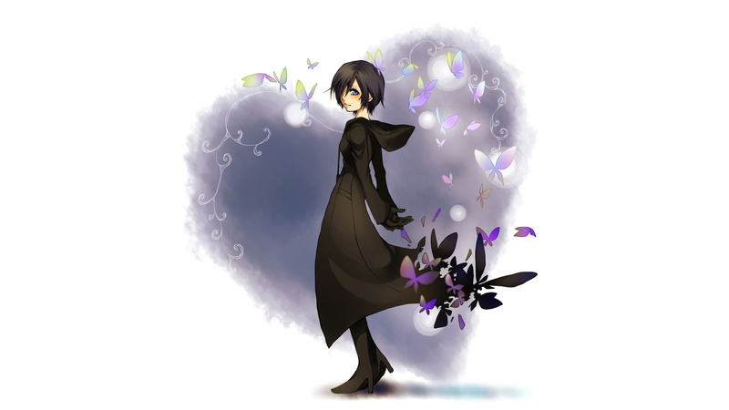 dress, heart, hd, hearts, 1080P, kingdom, white, video games