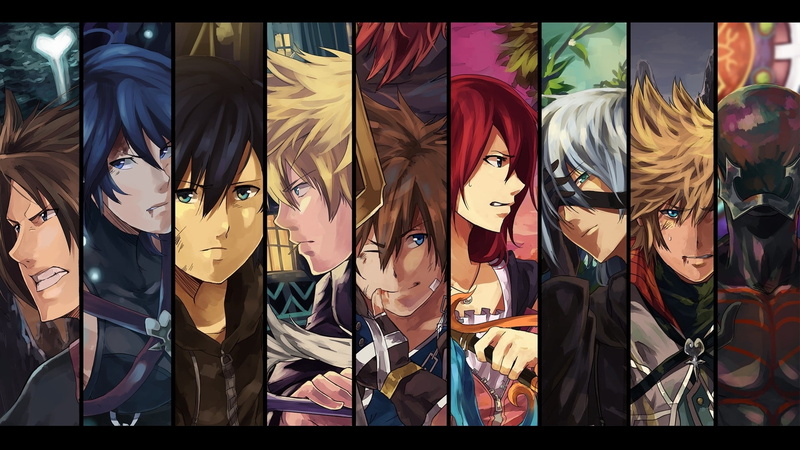 axel, hd, roxas, anime, riku, leon, sorra, hearts, cartoon/comic, fantasy, final, kingdom, 1080P, xemnas