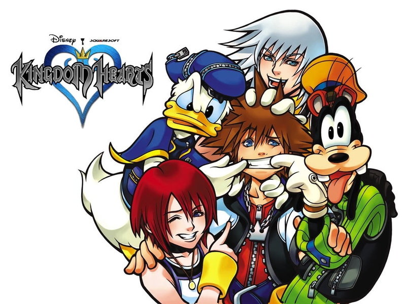 hd, duck, ducks, riku, donald, sora, animals, goofy, Kingdom Hearts, 480P, kairi, hearts, kingdom, white, art, x