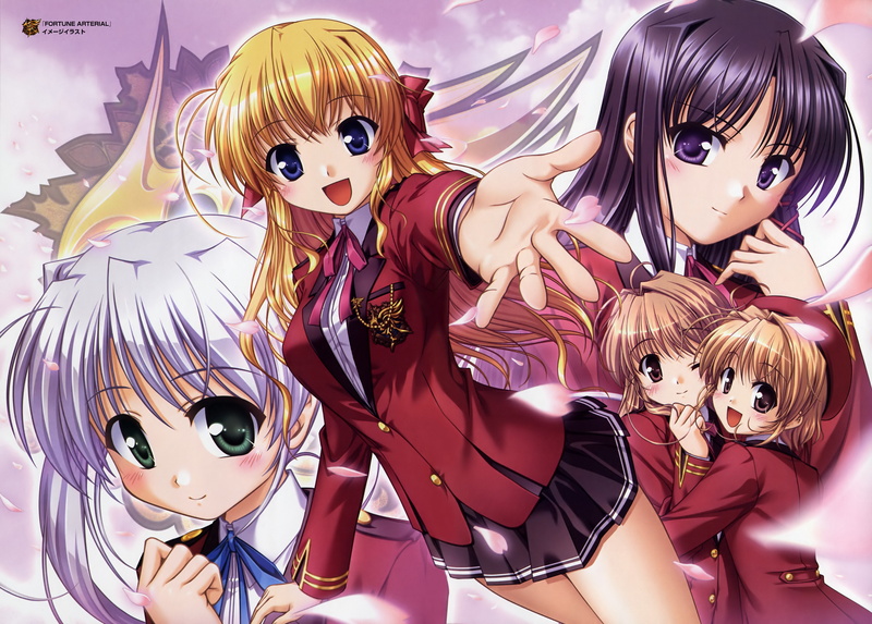 5K, kuze, erika, yuuki, haruna, sendo, shiro, arterial, kanade, fortune, kiriha, tougi