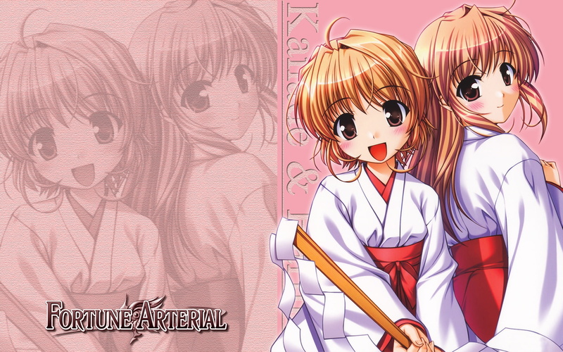 miko, clothes, arterial, japanese, fortune, kanade, 1080P, yuuki, haruna