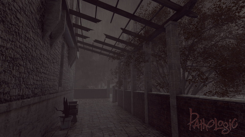stone wall, tree, video games, wall - building feature, outdoors, absence, plant, text, building, built structure, communication, wall, empty, the way forward