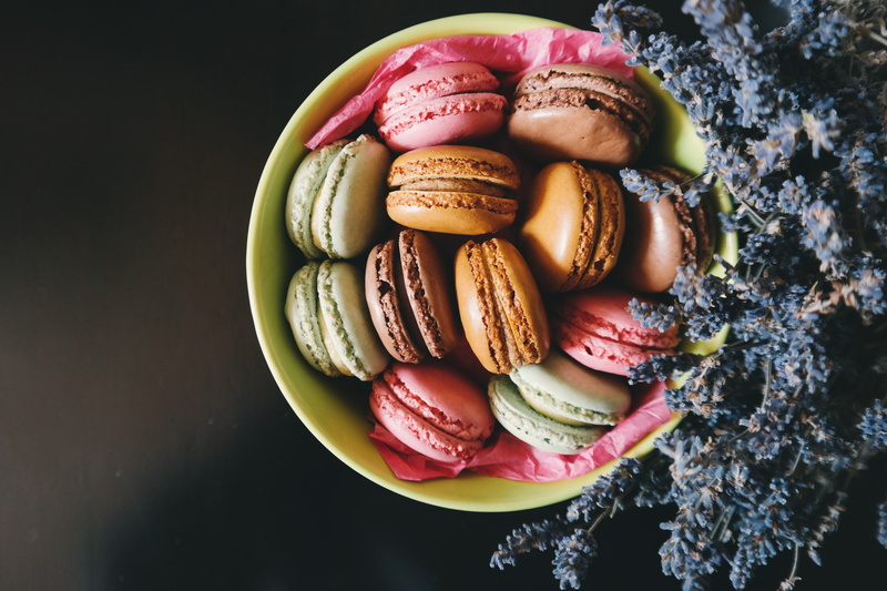 dessert, multi colored, no people, french food, variation, 5K, indulgence, indoors, temptation, food, still life, close-up, sweet, ready-to-eat, sweet food