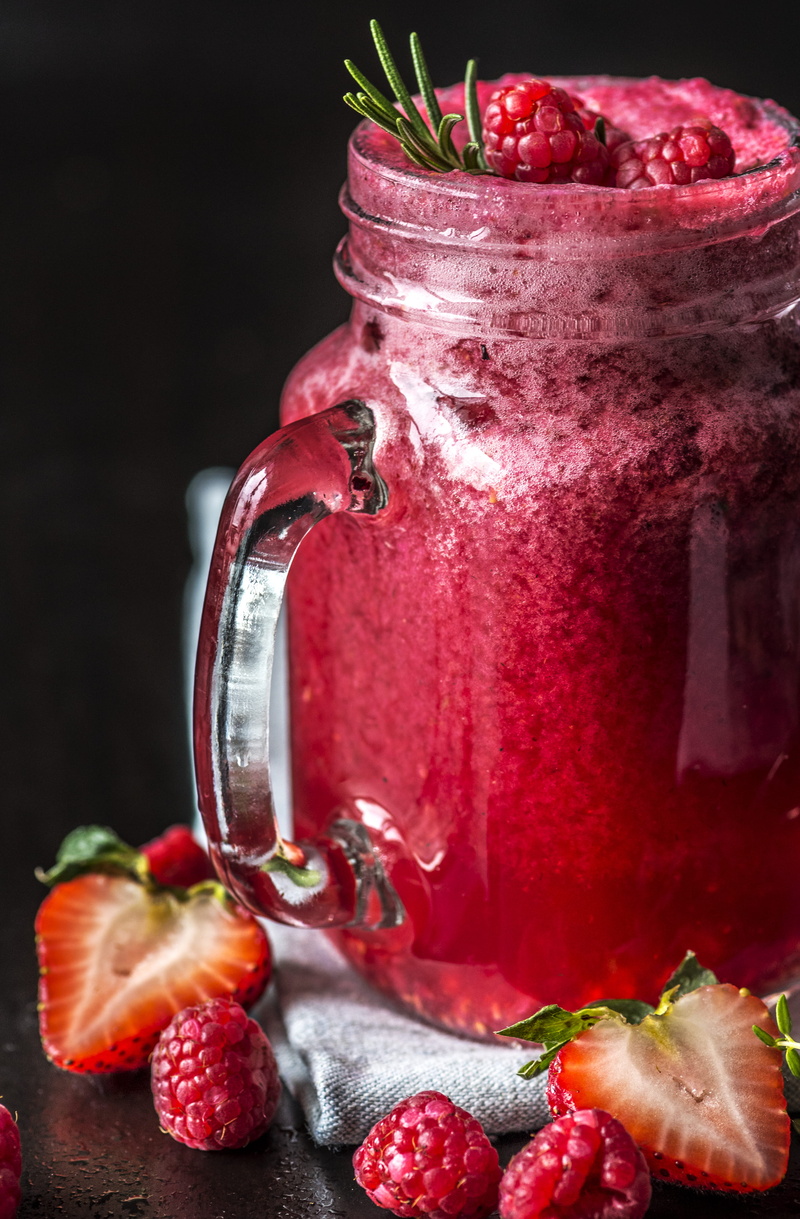 indoors, beverage, refreshing, healthy, shake, food and drink, close-up, fruit, frozen, freshness, drinking glass, yogurt, drink, black background, nutritious