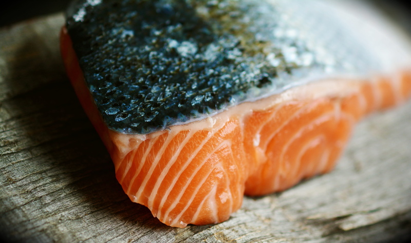 nutrients, wellbeing, salted, healthy eating, rice, salmon - seafood, vertebrate, cook, no people, fish, 5K, prepare, japanese food, seafood, wood - material
