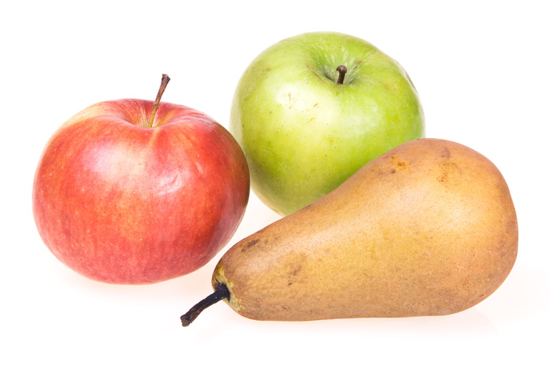 vitamin, green color, white background, pear, dieting, food, isolated, plant stem, group of objects, apple - fruit, granny smith apple, cut out, 2K, fruit