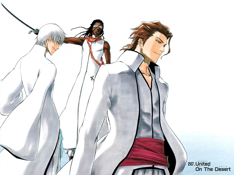 720P, Kaname Tosen, Gin Ichimaru, Sōsuke Aizen, Bleach