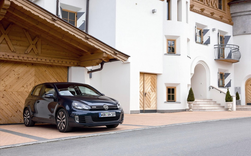 black, 1920x1200, 1080P, volkswagen, car, gtd, cars, golf, volkswagen golf