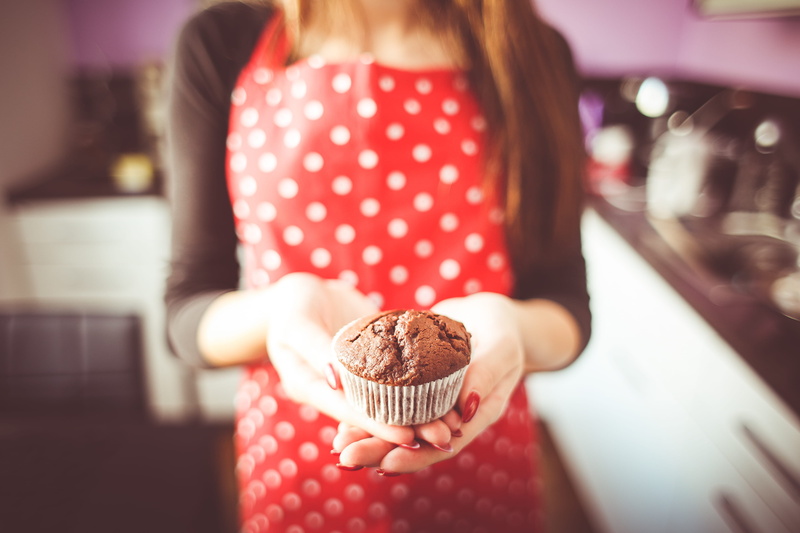 hairstyle, child, caucasian Ethnicity, temptation, baking, cookie, domestic Kitchen, 4K, standing, girl, women, domestic room, one Person, freshness, kitchen